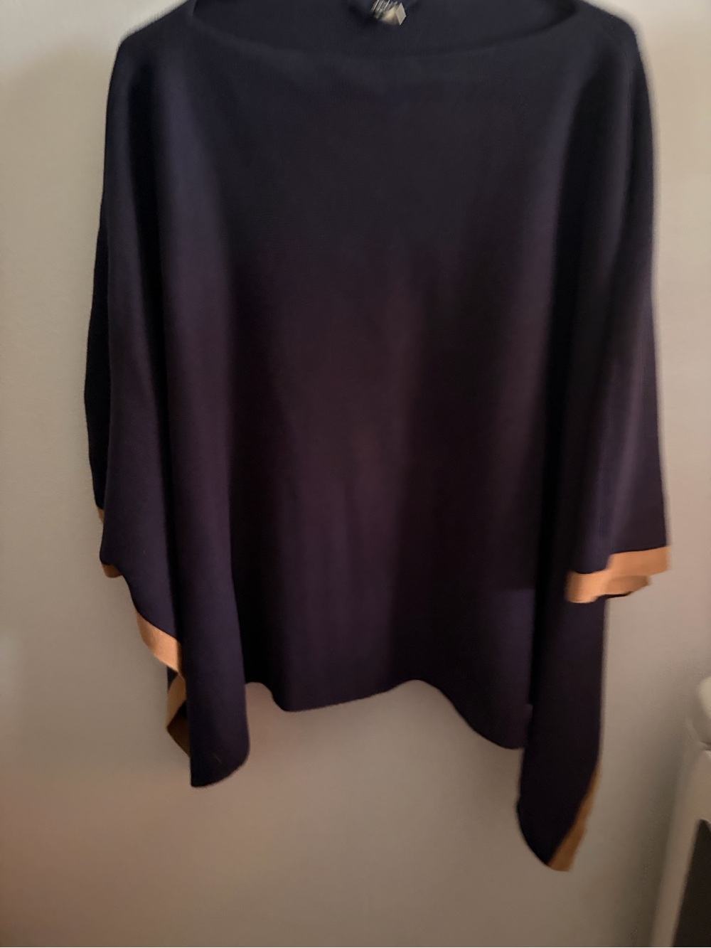 Joules Navy Blue Knit Pullover Sweater Women's Size M